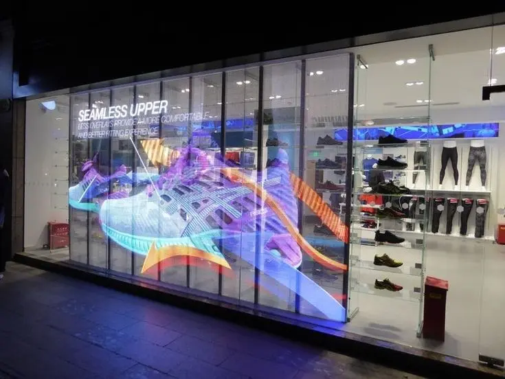 Led Screen Transparent REtail