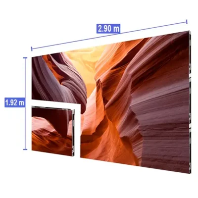 Pantalla de video LED de 2.90 m x 1.92 m - P5 mm para exterior