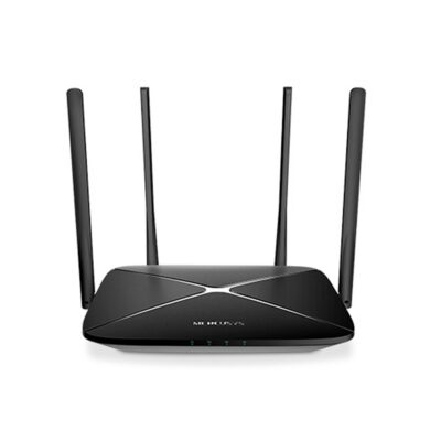 Router Gigabit inalámbrico de doble banda AC1200 Mercusys – AC12G