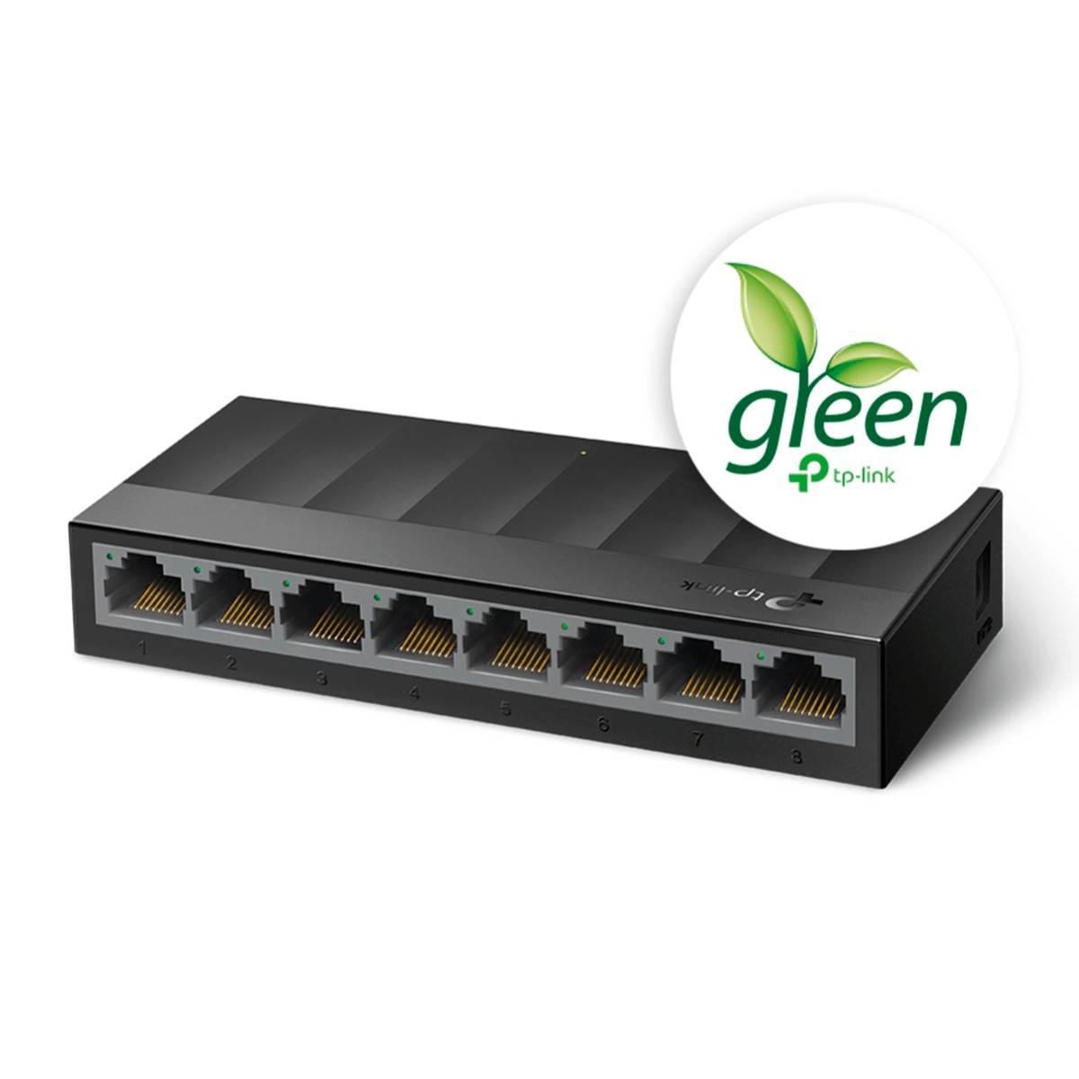 Switch de Escritorio de 8 Puertos 10/100/1000Mbps TP-Link – LS1008G - Image 2