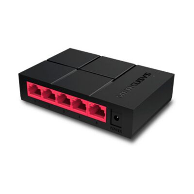Switch de escritorio de 5 puertos 10/100/1000 Mbps Mercusys – MS105G